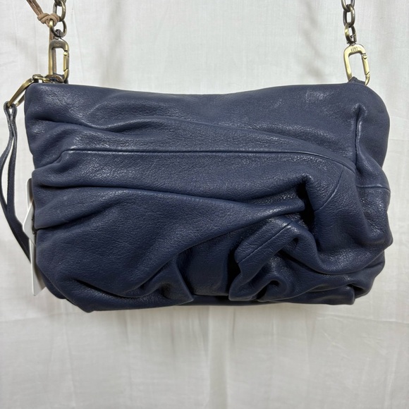 Hobo International Dare Crossbody Convertible ClutchNavy‎ Brand New